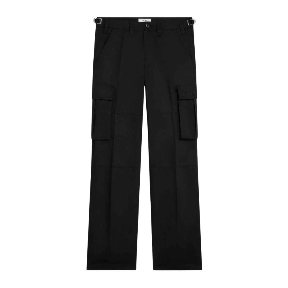 Celine Zwarte Cargo Broek Black Heren