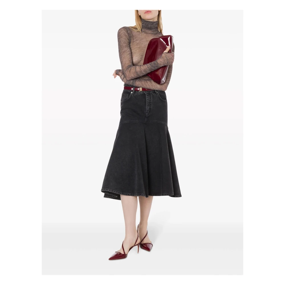 Philosophy di Lorenzo Serafini Tule T-shirt in Grijs Gray Dames