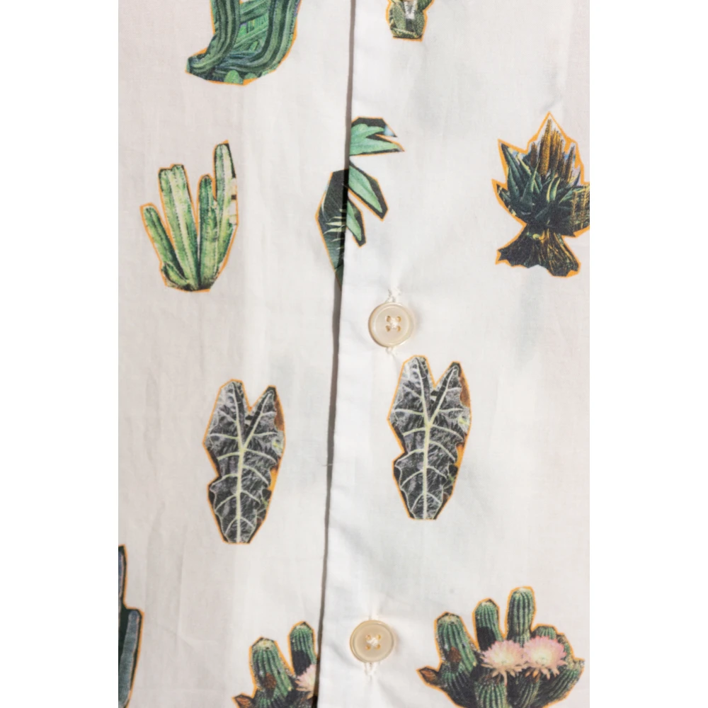 PS By Paul Smith Kortemouwenshirt White Heren