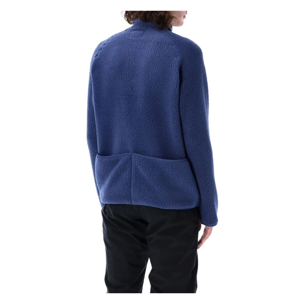 Snow Peak Blauwe Thermische Fleecejas Aw24 Blue Heren