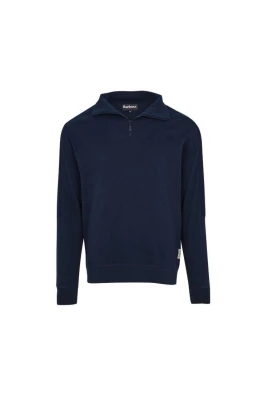 Halv Zip Navy Tröja