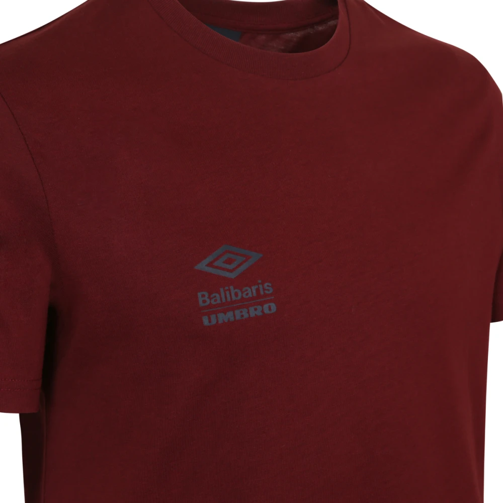 Umbro Lifestyle Katoenen T-shirt Umb X Balib Red Heren