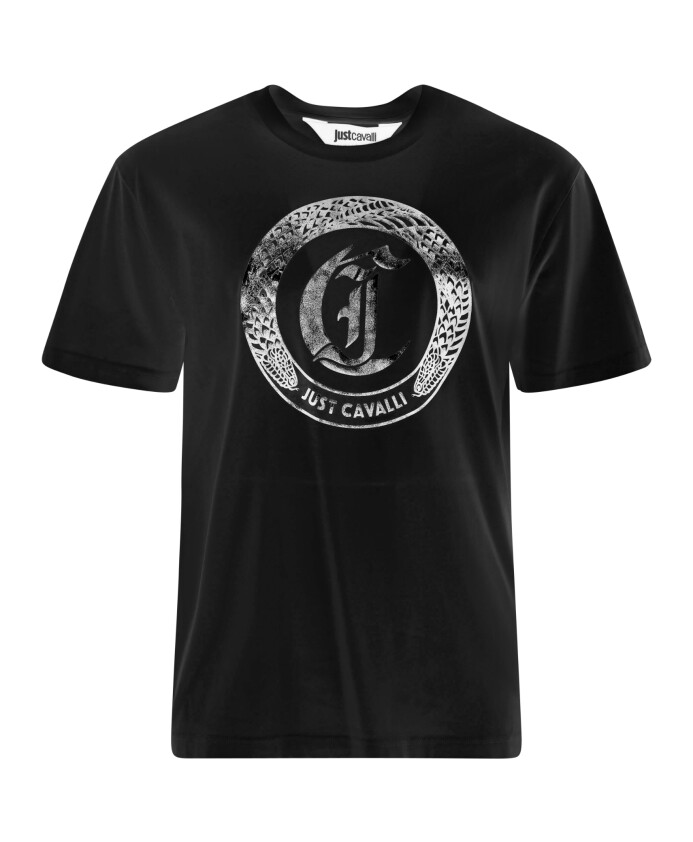 just-cavalli-t-shirts-and-polos-black