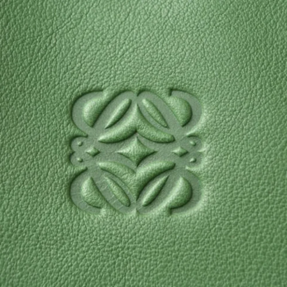 Loewe Pre-owned Fabric shoulder-bags Green Dames
