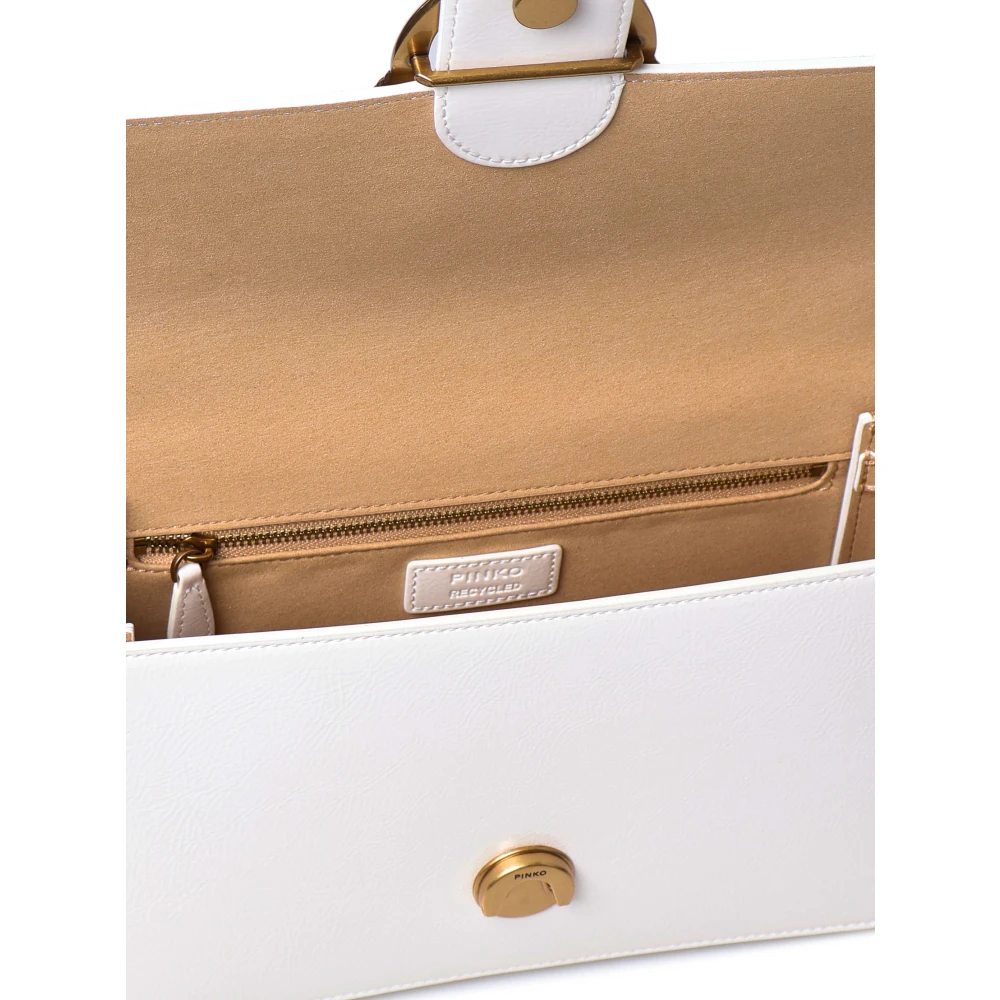 pinko Love Bag Light Schoudertas Wit White Dames