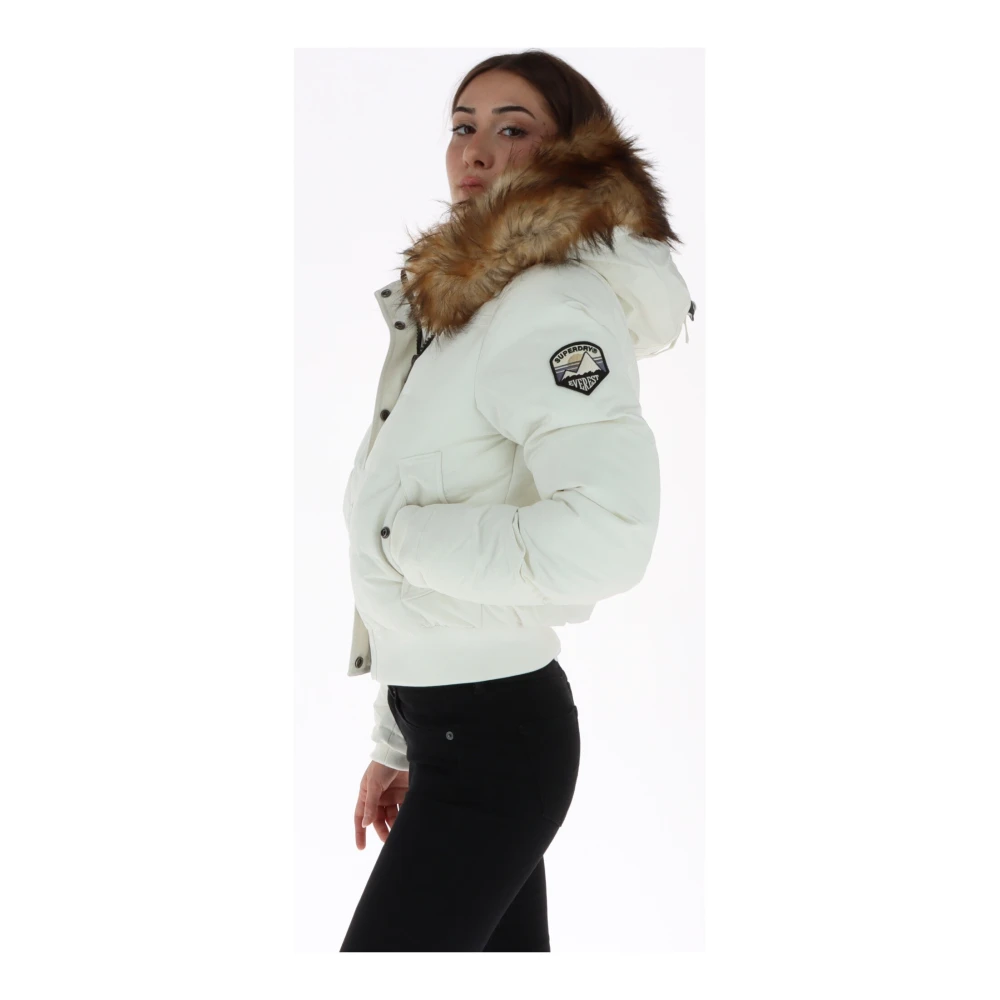 Superdry Damen Blousons & Bomberjacken Beige Gr. Mittel - Bild 4
