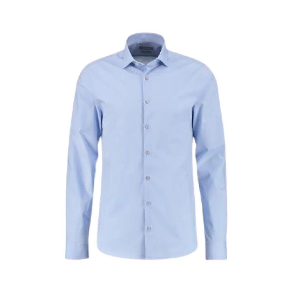 Michael Kors Overhemd met lange mouwen Blue Heren
