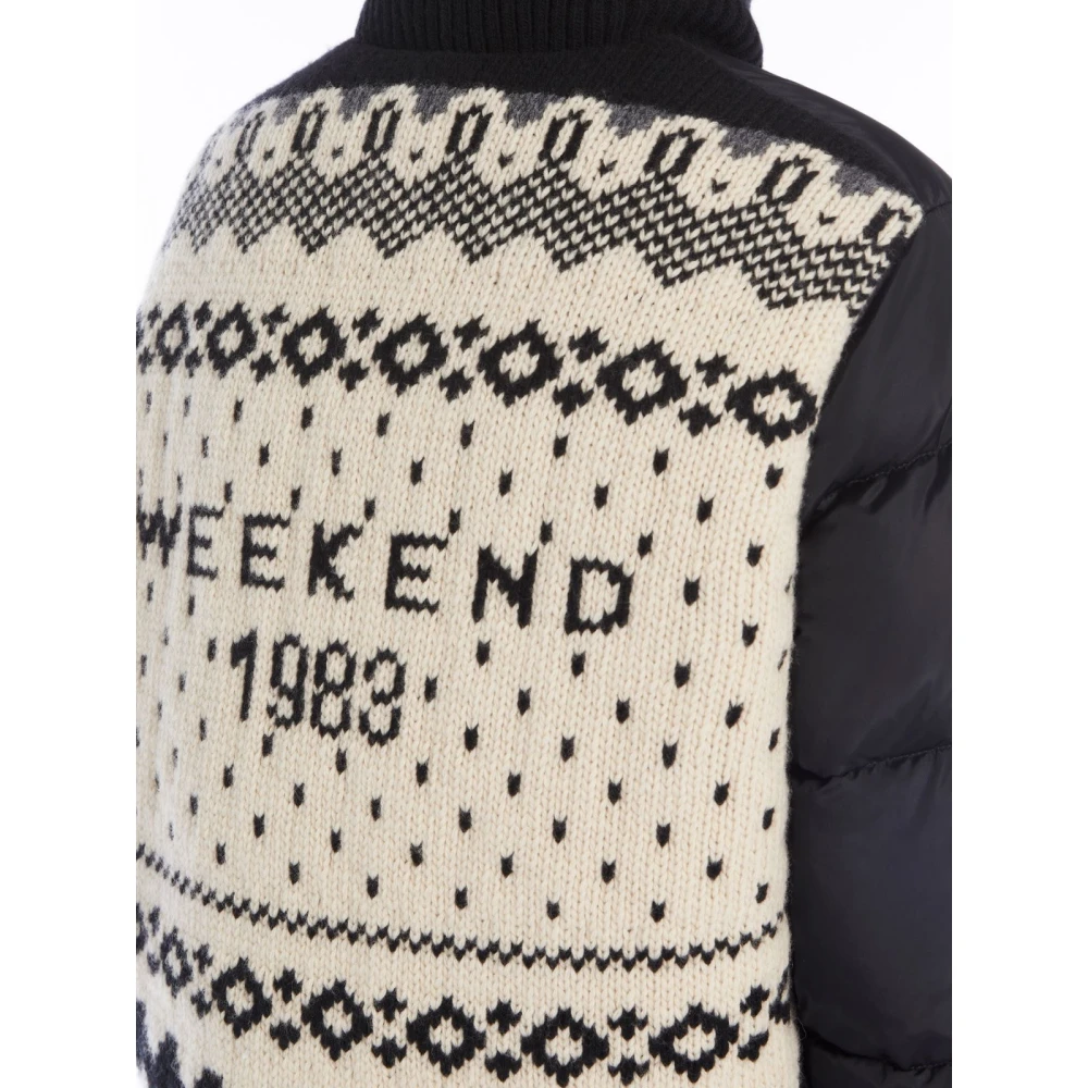 Max Mara Weekend Stijlvolle Winterjas met Dons Black Dames