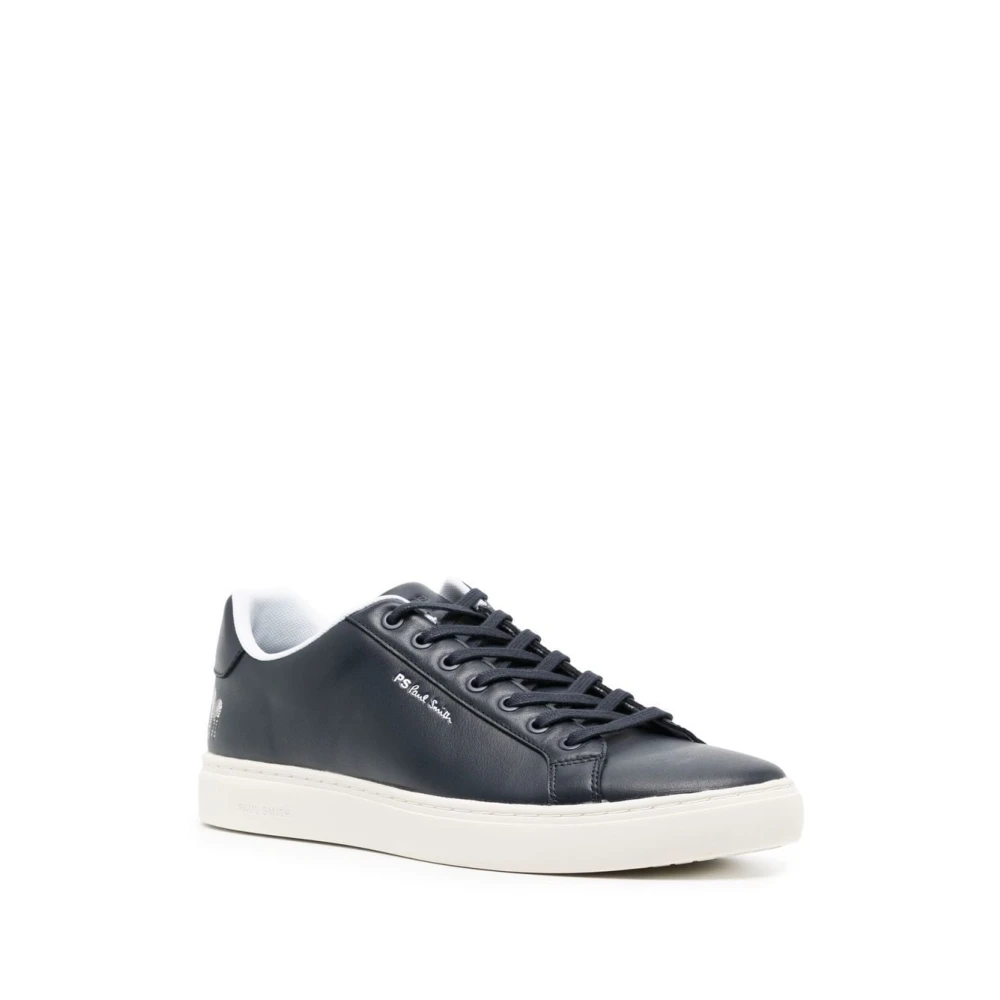 Paul Smith Logo-Print Veterschoenen Heren Schoenen Blauw