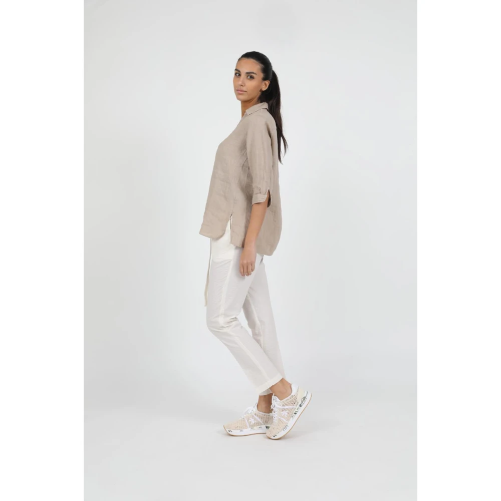 White Sand Stijlvolle Broek White Dames