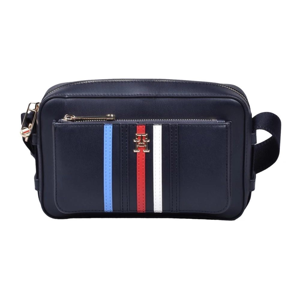 Tommy Hilfiger Camera tas met schouderband Blue Dames