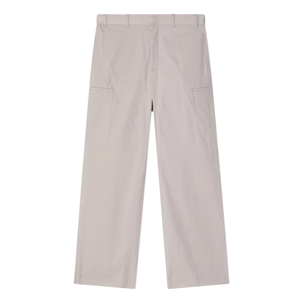 Fendi Regular Fit Broek Beige Heren