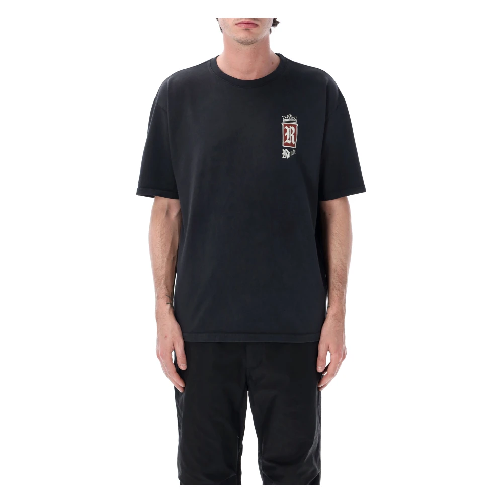 Rhude Uomo Nero Top, S, New,