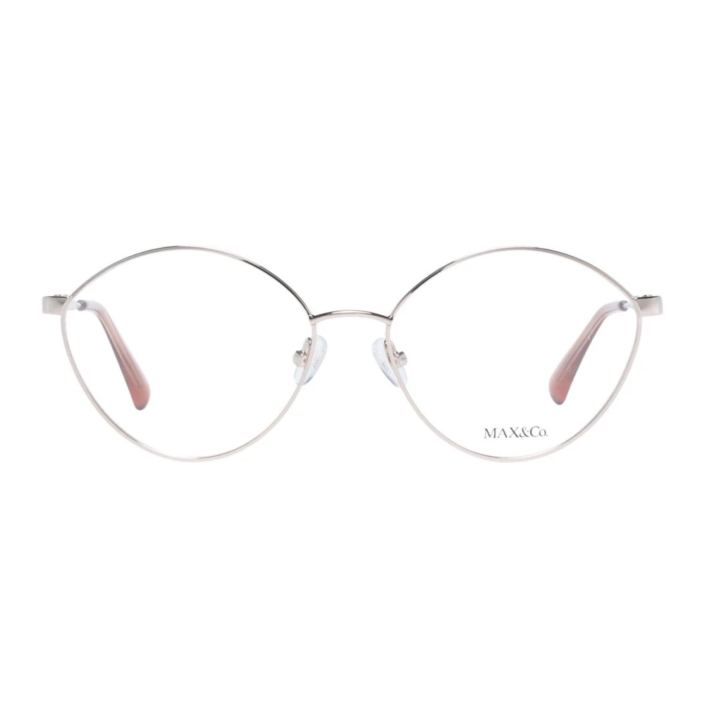 Max & Co Roségouden Metalen Optische Monturen Pink Dames