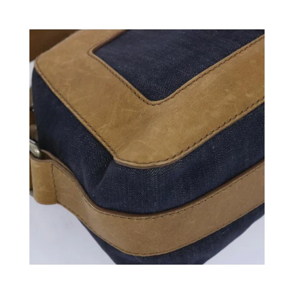 Chloé Pre-owned Canvas shoulder-bags Blue Dames