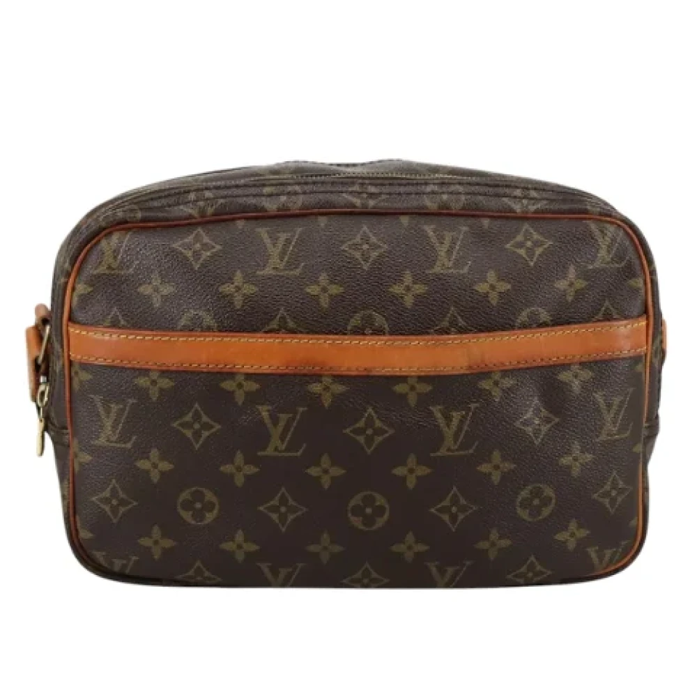 Louis Vuitton Vintage Pre-owned Canvas louis-vuitton-bags Brown Dames