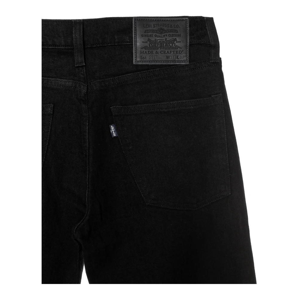 Levi's Slim Fit Denim Jeans Black Heren