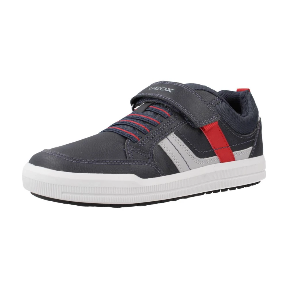 Geox Snygga sneakers för aktiva barn Blue, Pojke