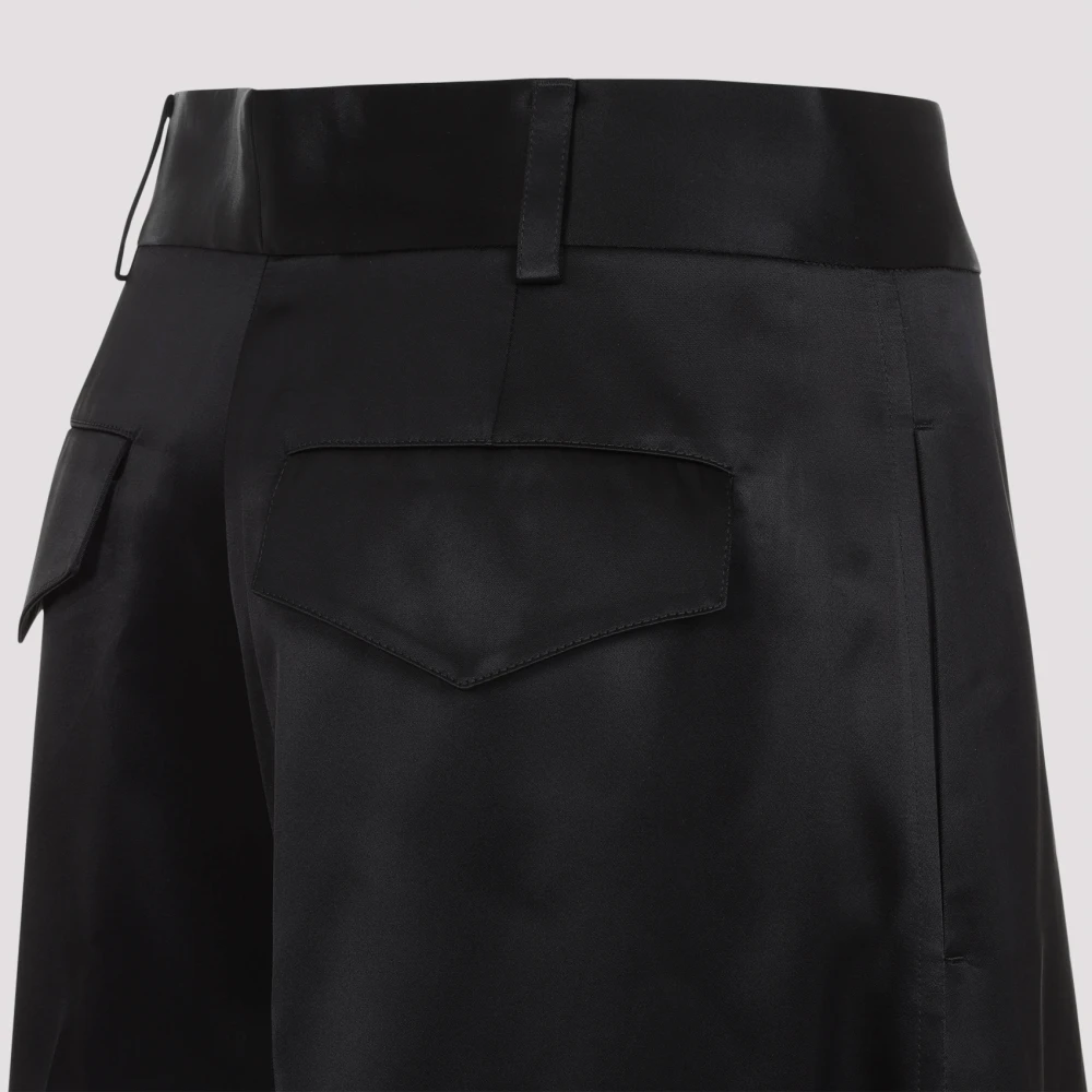 Jil Sander Zwarte broek voor een stijlvolle look Black Dames