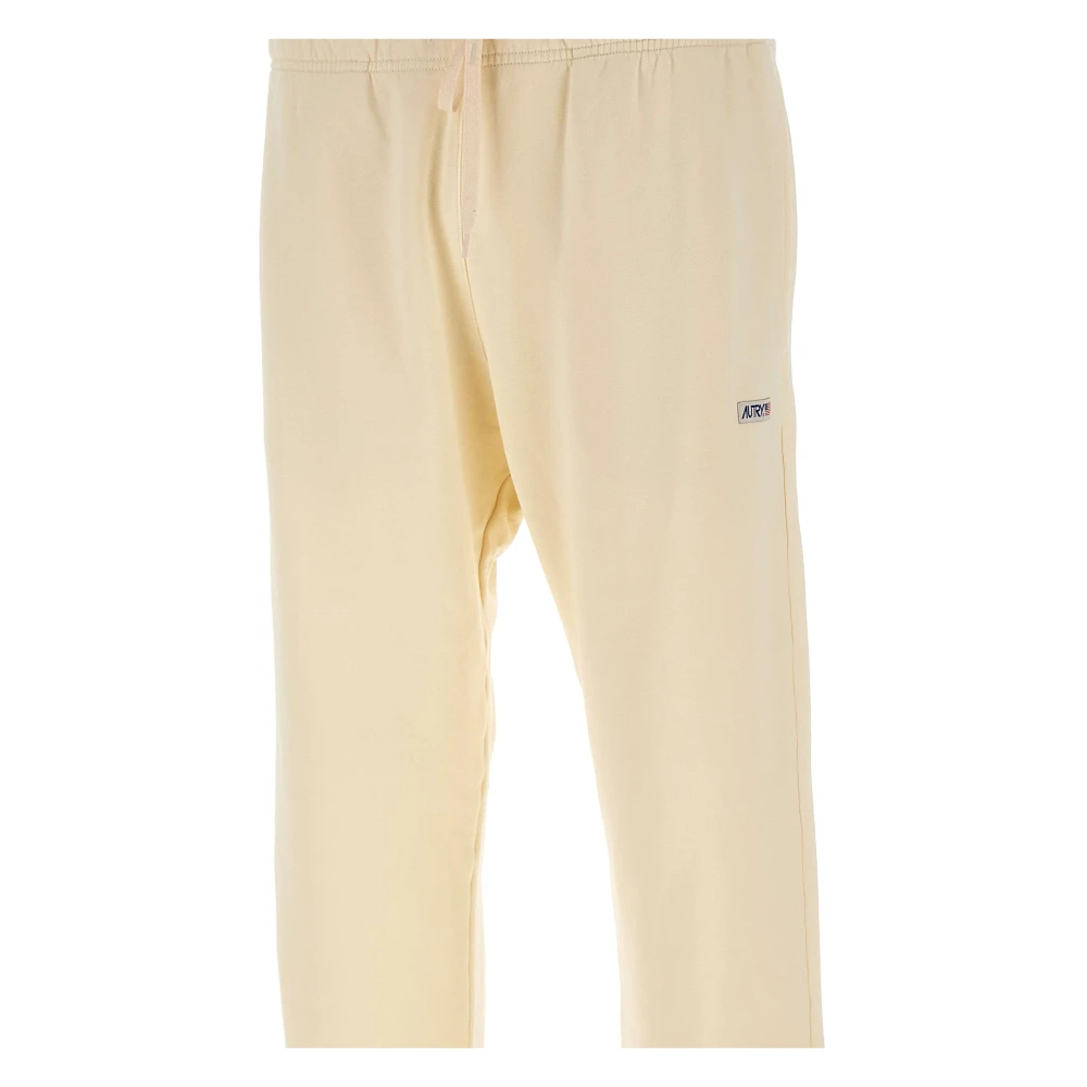 Autry Stijlvolle Sweatpants voor Mannen White Heren