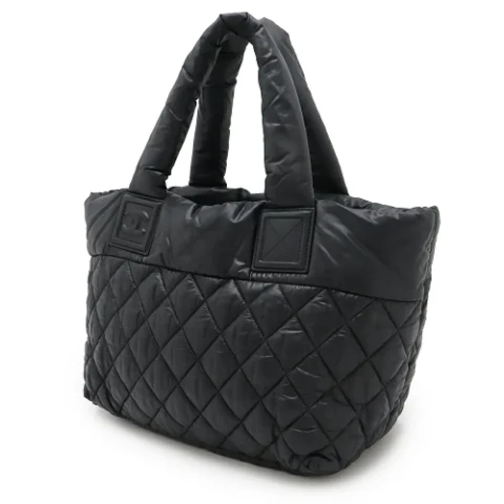 Chanel Vintage Pre-owned Nylon chanel-bags Black Dames