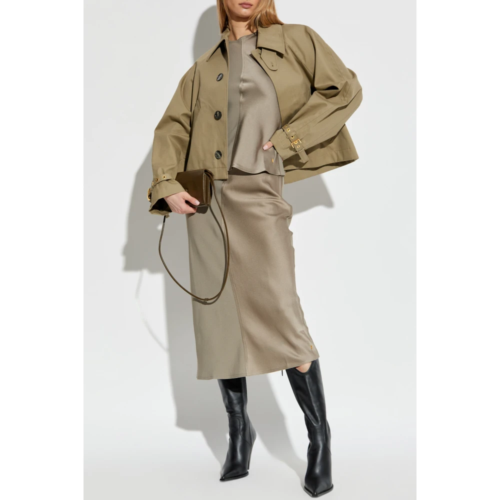 Ami Paris Top met Steekwerk Green Dames