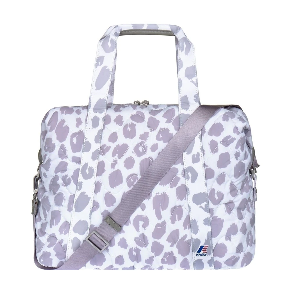 K-Way Vrouw Grijs Tassen Dames, One Size, Nylon, Airbag Duffle Bag