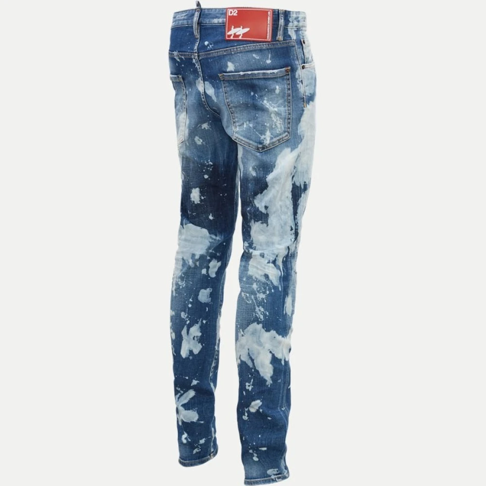 Dsquared2 Stijlvolle Jeans voor Mannen Blue Heren
