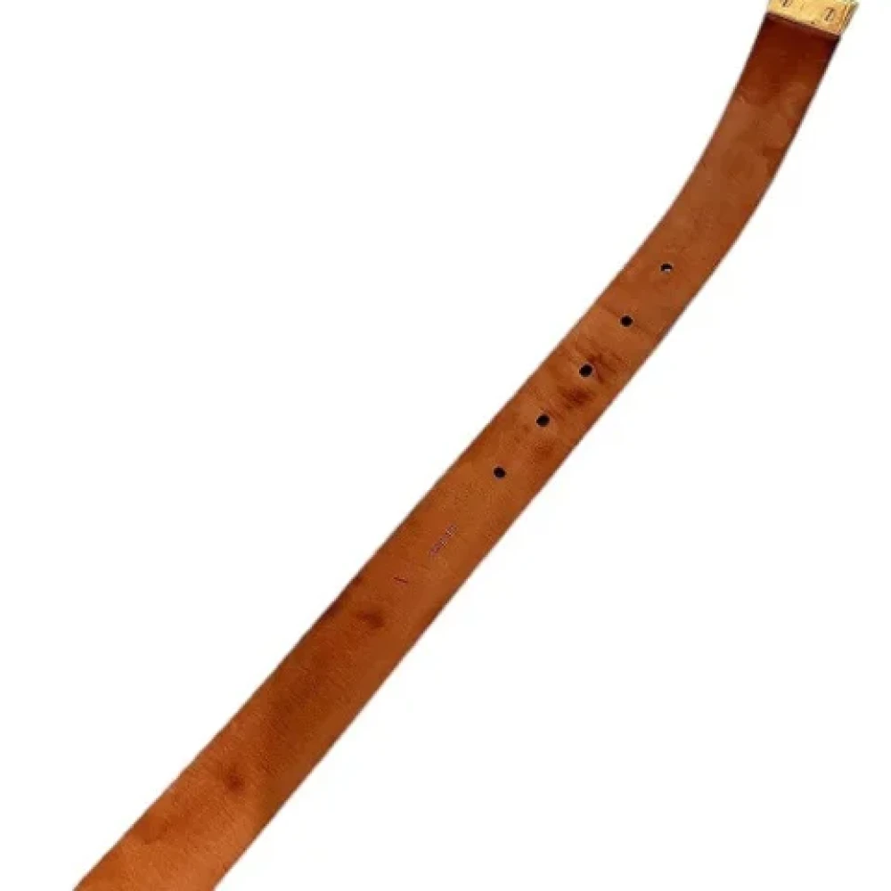 Louis Vuitton Vintage Pre-owned Canvas belts Brown Dames