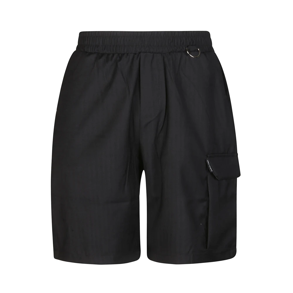 Family First Casual Shorts Black Heren