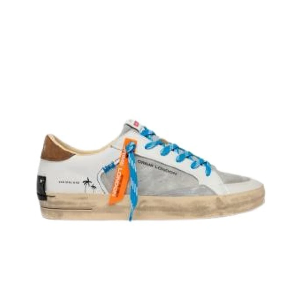 Crime London Multicolor Sneakers, Male, 9 Uk, Sk8 Deluxe