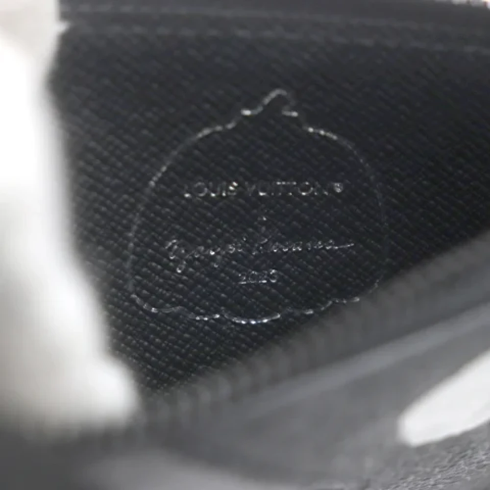 Louis Vuitton Vintage Pre-owned Canvas wallets Black Heren