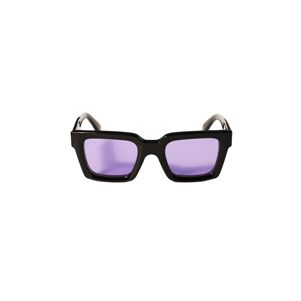 Off White Unisex Black Ow9000 Clip On - Sunglasses - 50 Mm - Accessories