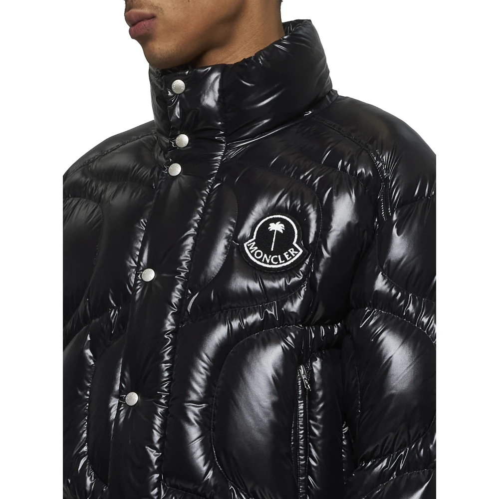 Moncler Zwarte Winterjassen Black Heren