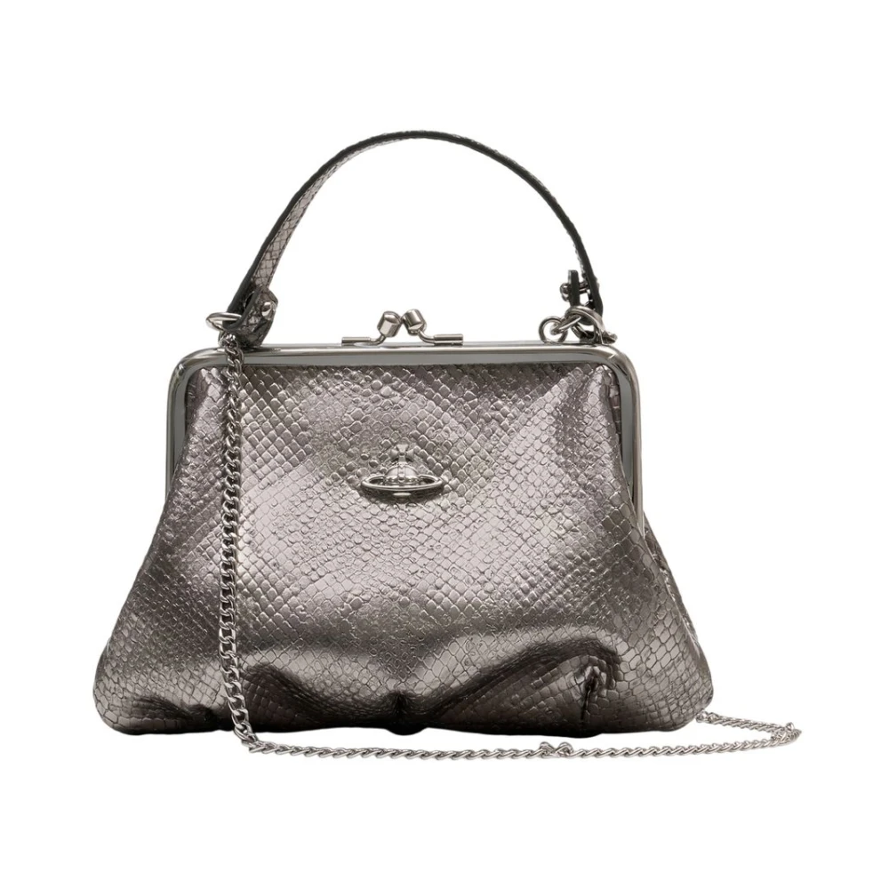 Vivienne Westwood Women's Gray Granny Frame Purse