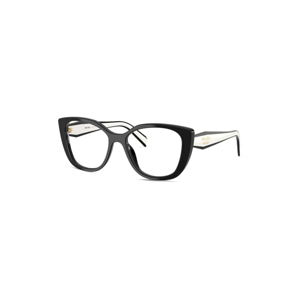 Prada Black Glasses, Female, 53 Mm, Pr B04v 16K1o1 Optical Frame