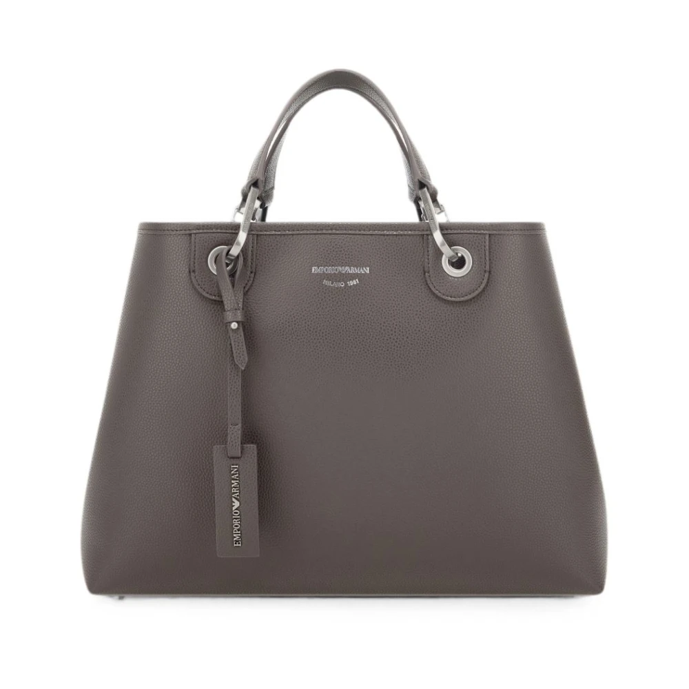 Emporio Armani Donna Grigio - Borsa My Ea M - Bags - One Size - Immagine 3