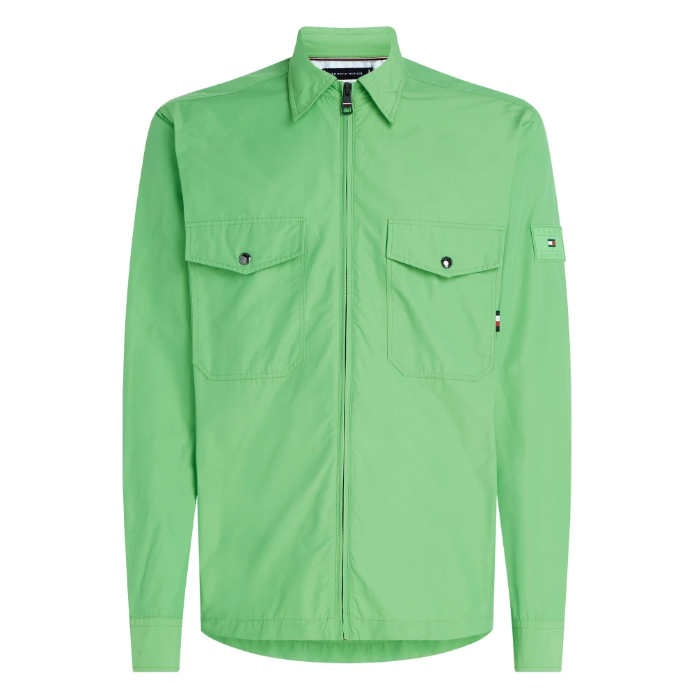 Tommy Hilfiger Light Jackets Green Heren