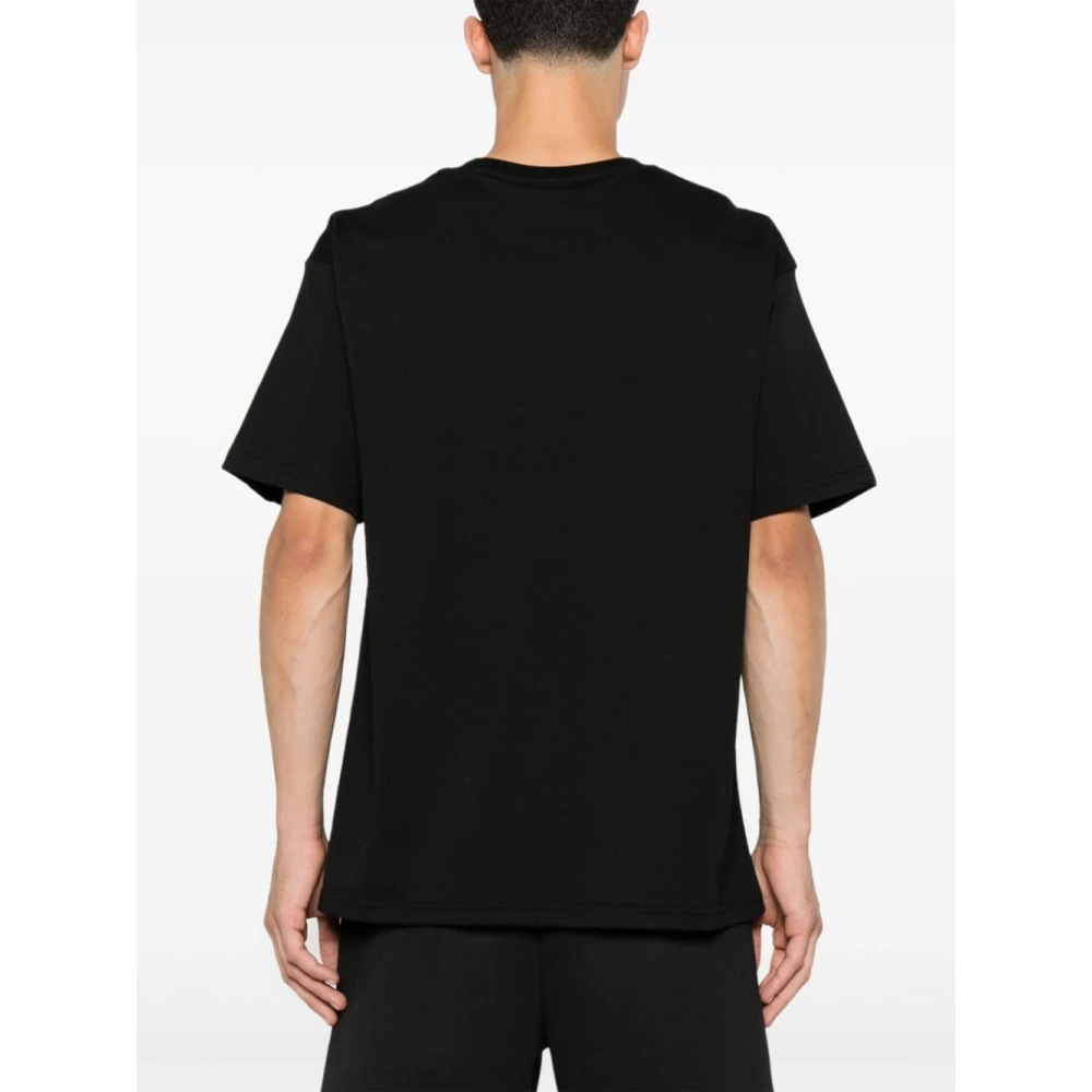 Gcds Geborduurde Oversize Hotline Sweater Black Heren