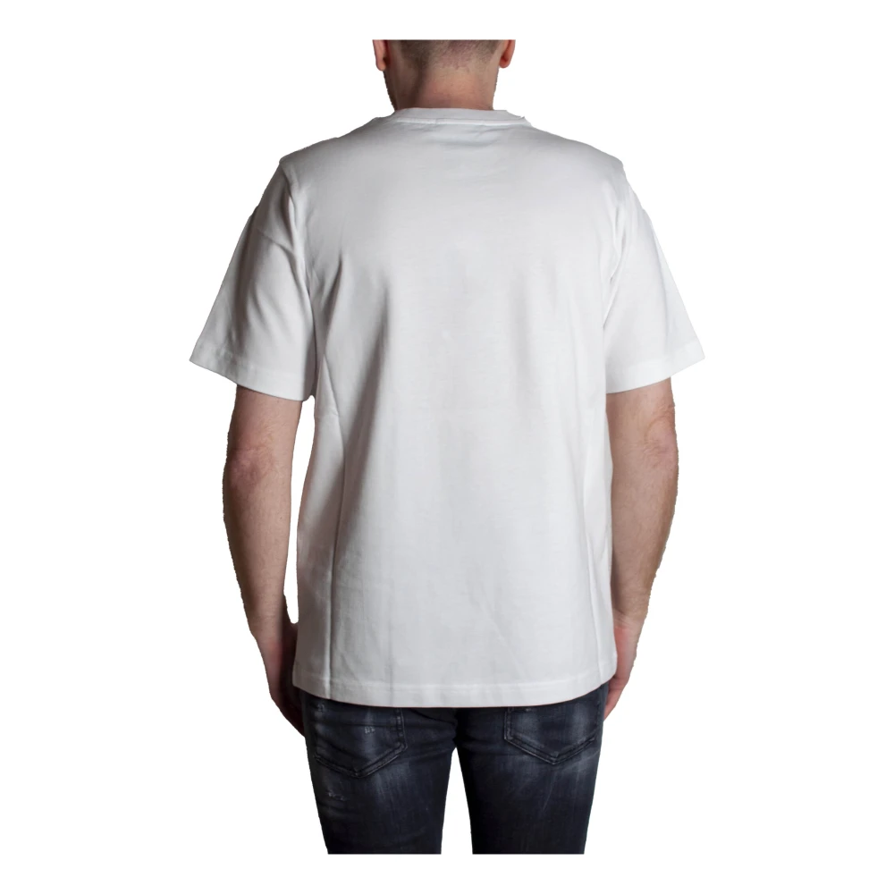 Casablanca La Joueuse T-Shirt met Print White Heren