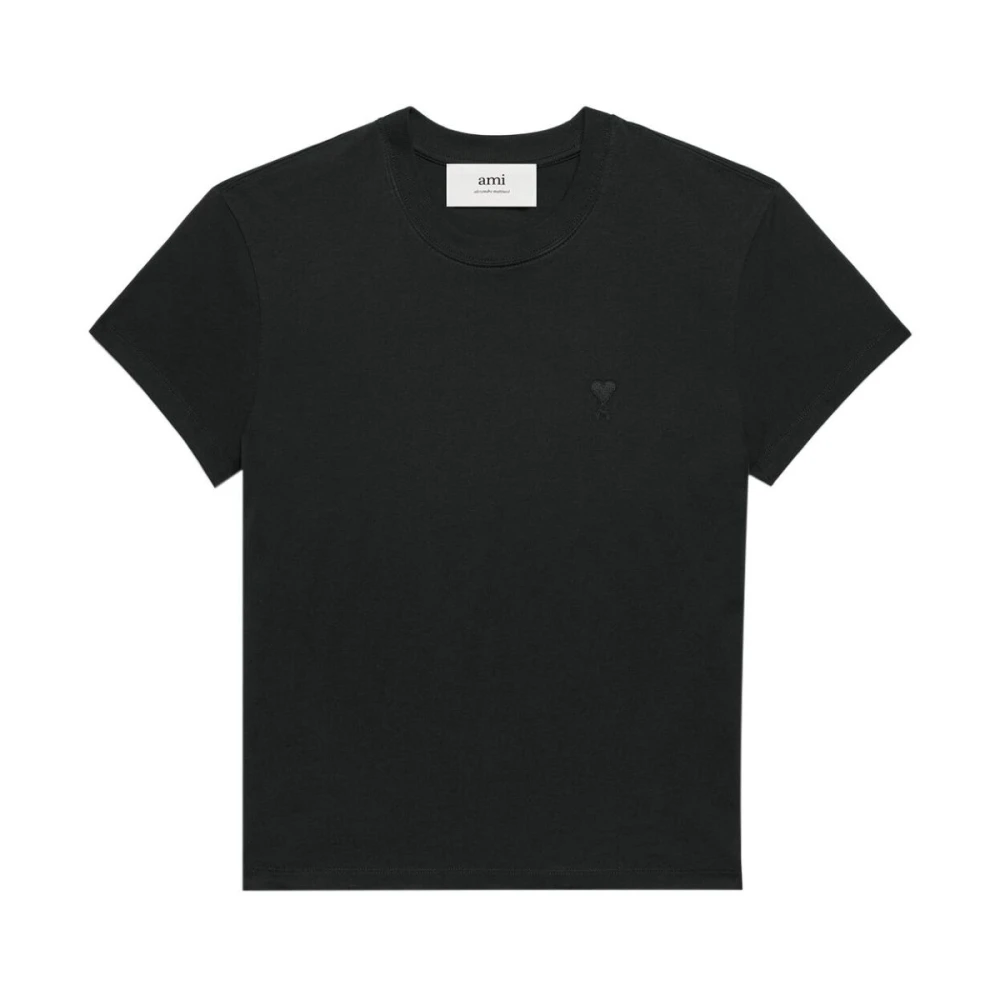 Ami Paris T-Shirts Black Dames