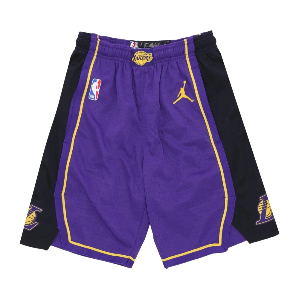 Jordan Originele NBA Statement Shorts Purple Heren