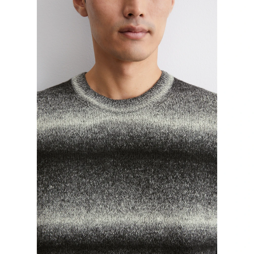 Marc O'Polo Sweater regular Black Heren