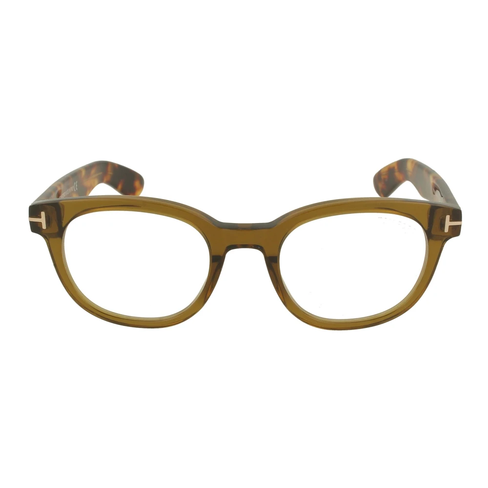 Tom Ford Vierkante bril met blauw lichtfilter Green Unisex