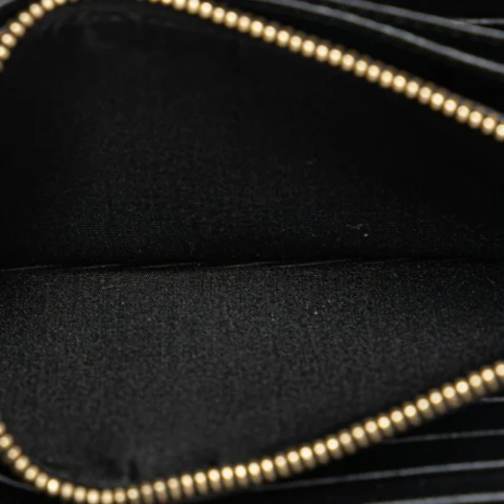 Loewe Pre-owned Leather wallets Black Dames