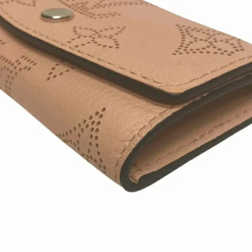 Louis Vuitton Vintage Pre-owned Leather wallets Pink Dames