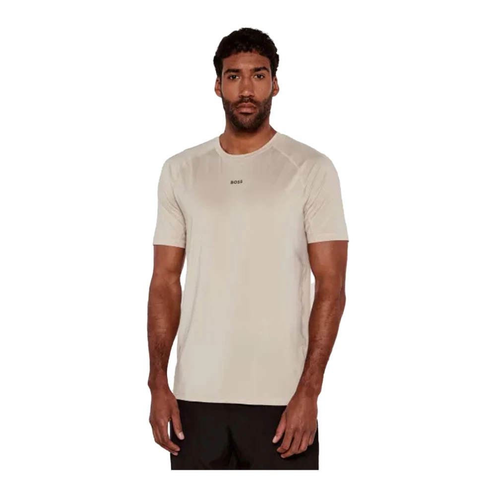 Hugo - Tops > T-Shirts - Beige - Hugo - Modalova