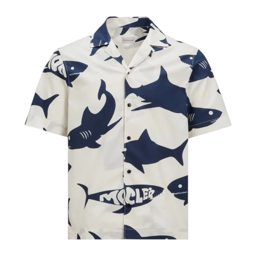 Shirts > Short Sleeve Shirts - - Moncler - Modalova