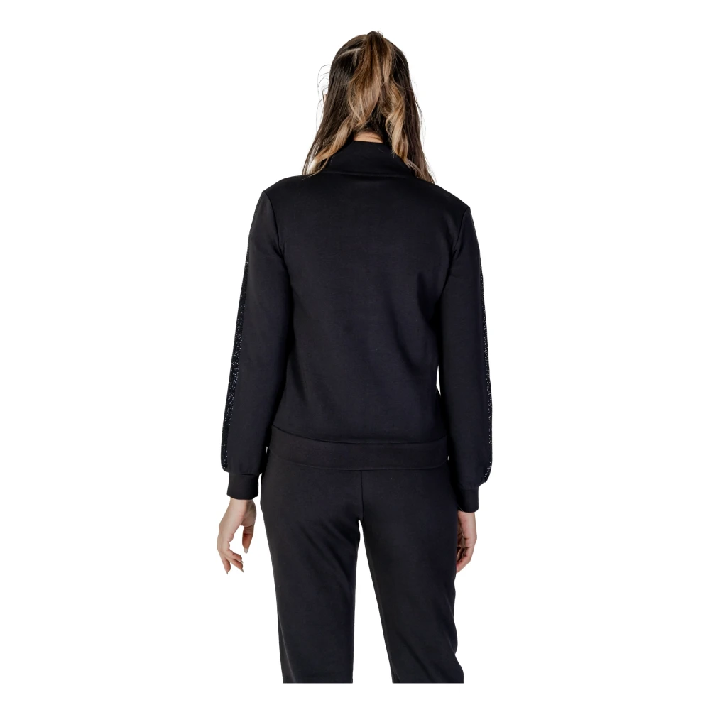 Liu Jo Lente Zomer Dames Onbedekte Sweatshirt Black Dames