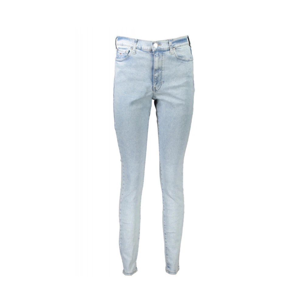 Tommy Hilfiger Azzurro Cotton Women Jeans - W25 | L32 - Image 2